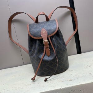 셀린느 미디움 트리오페 폴코 백팩