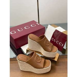 구찌 통굽 슬리퍼 11cm